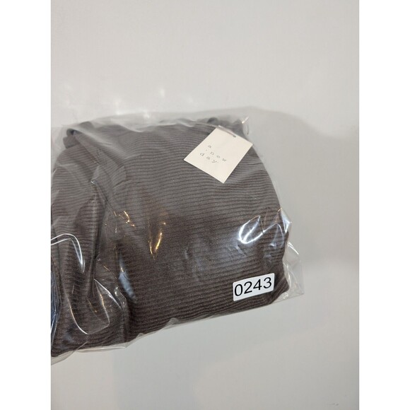 NWT A New Day Top Women M Taupe Gray Dolman Sleeve Relaxed Fit Shirt Lagenlook - Picture 7 of 7